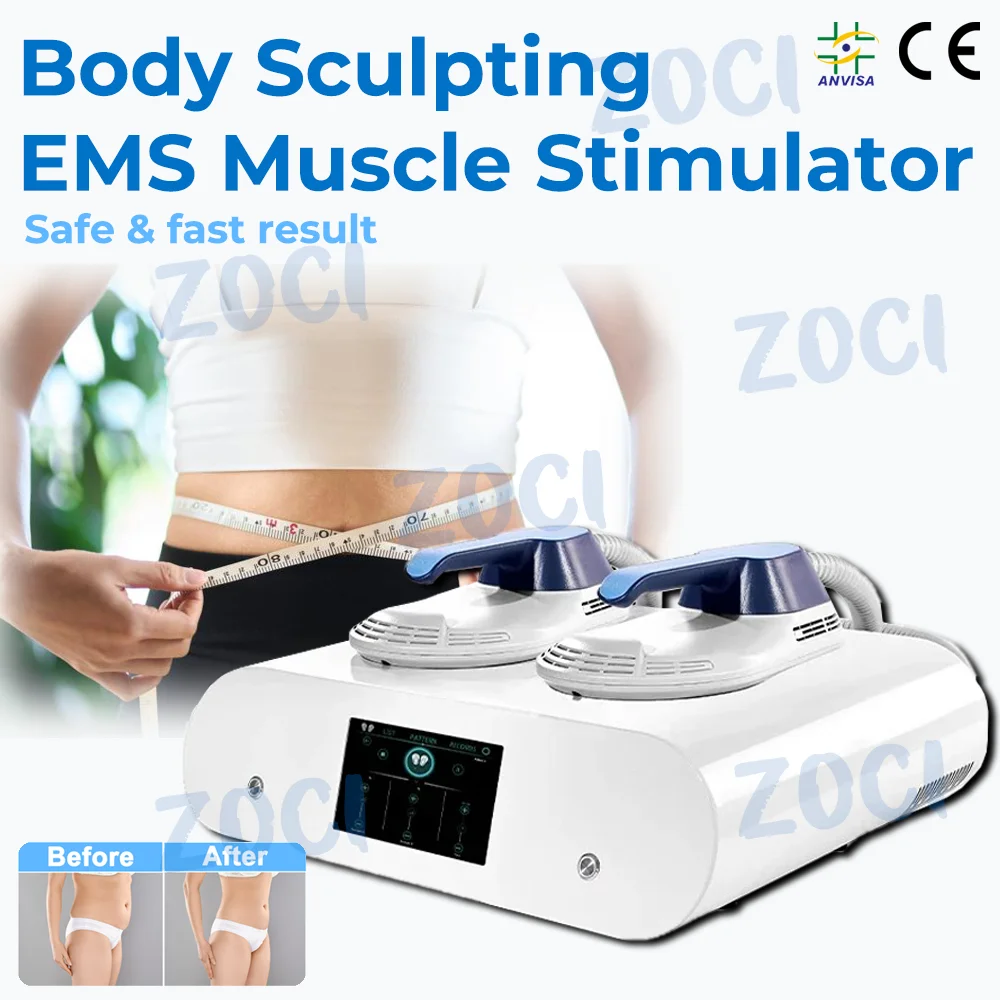 

13 EMS Muscle Stimulator Pelvic Sculpt Emslim Portable 2 Handles Neo RF Body Sculpting