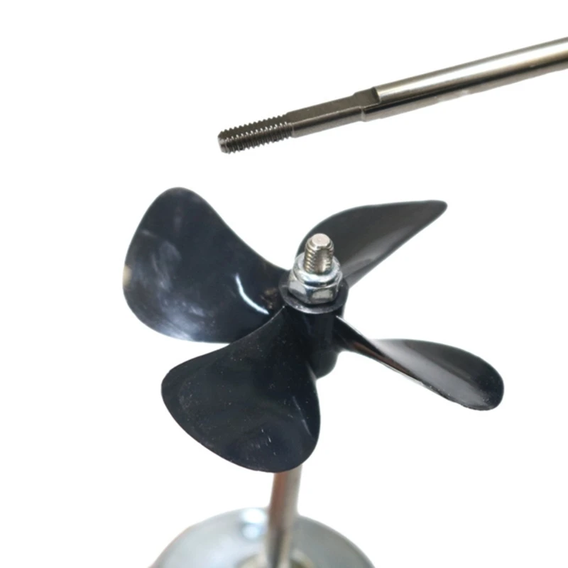 12V Voltages Double 60mm Propellers Forward and Reverse Configuration High RPM 8500 Low Current Draw 0.6 0.8A for Boats Use JOMD
