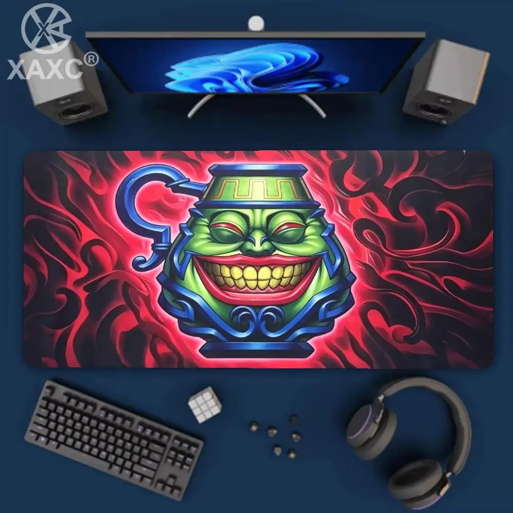 Yu-Gi-Oh! Pot of Greed - Manette de jeu Dark Magician, contrôleur de jeu de cartes, contrôleur YGO, KMC TCG, Yu-Gi-Oh! Tapis de souris pour jeux de cartes XAXC