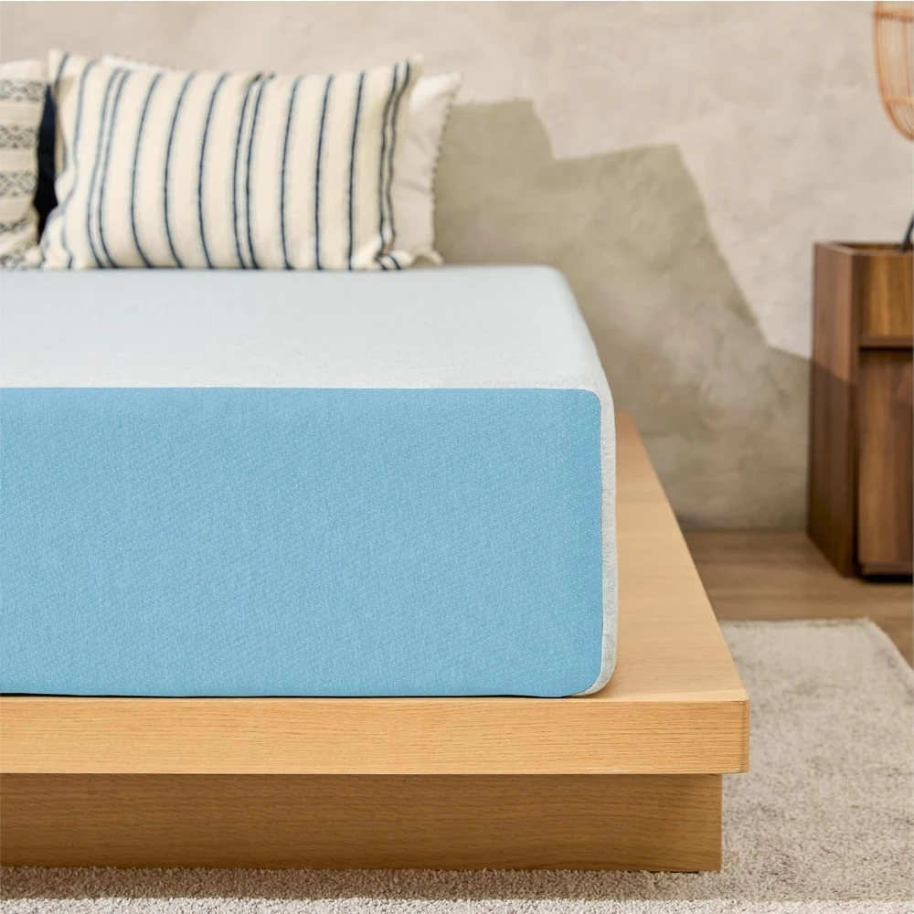 

12 Inch King, Copper Infused Cooling Gel Memory Foam Mattress, Medium Firm, Fiberglass Free, Pressure Relief, Safe & Cer