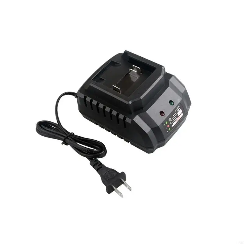 H58C Universal 21V Electric Cordless Power Tool Lithium Baterai Chargers Basis dengan Penggantian Indikator LED Efisiensi Tinggi