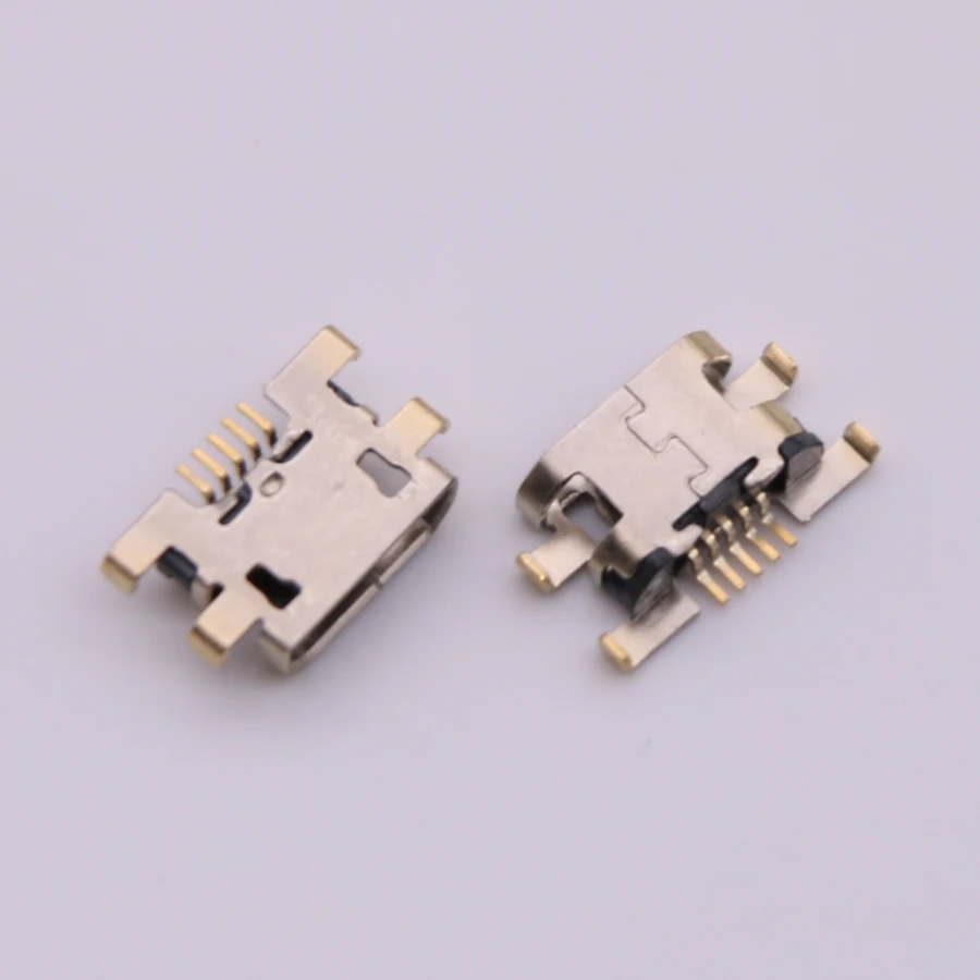 10pcs Micro USB 5Pin Jack Connector Reverse Socket Data Charging Port Tail Plug For Gionee GN5005 Youmi 4S Doogee BL7000