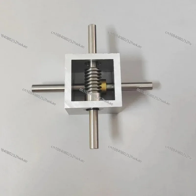 

1:20 червячная редукторная коробка передач, небольшая коробка передач, 90-градусная реверсивная коробка под прямым углом