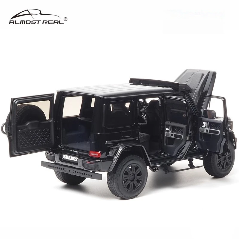 Neuer Bestand fast echt 1:18 Bosu 800 G-Klasse G63 4x42 2023 Simulation vollständig geöffnetes Mikro-Druckguss-Automodell aus Legierung, individuelles Spielzeug-Geschenk