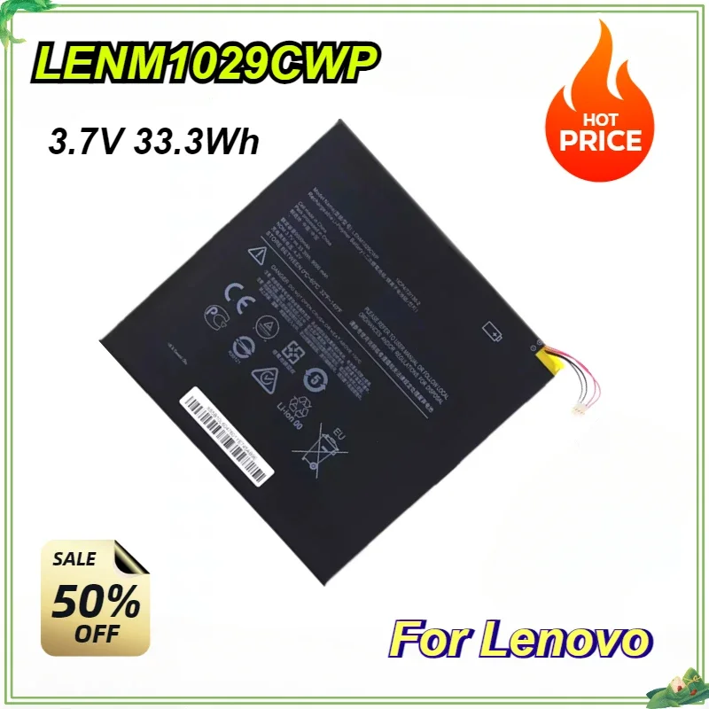 

New LENM1029CWP Laptop Battery for Lenovo IMIIX310 MIIX 300 310-10ICR MiiX 210-10ICR LENM1029CWP 3.7V 33.3Wh