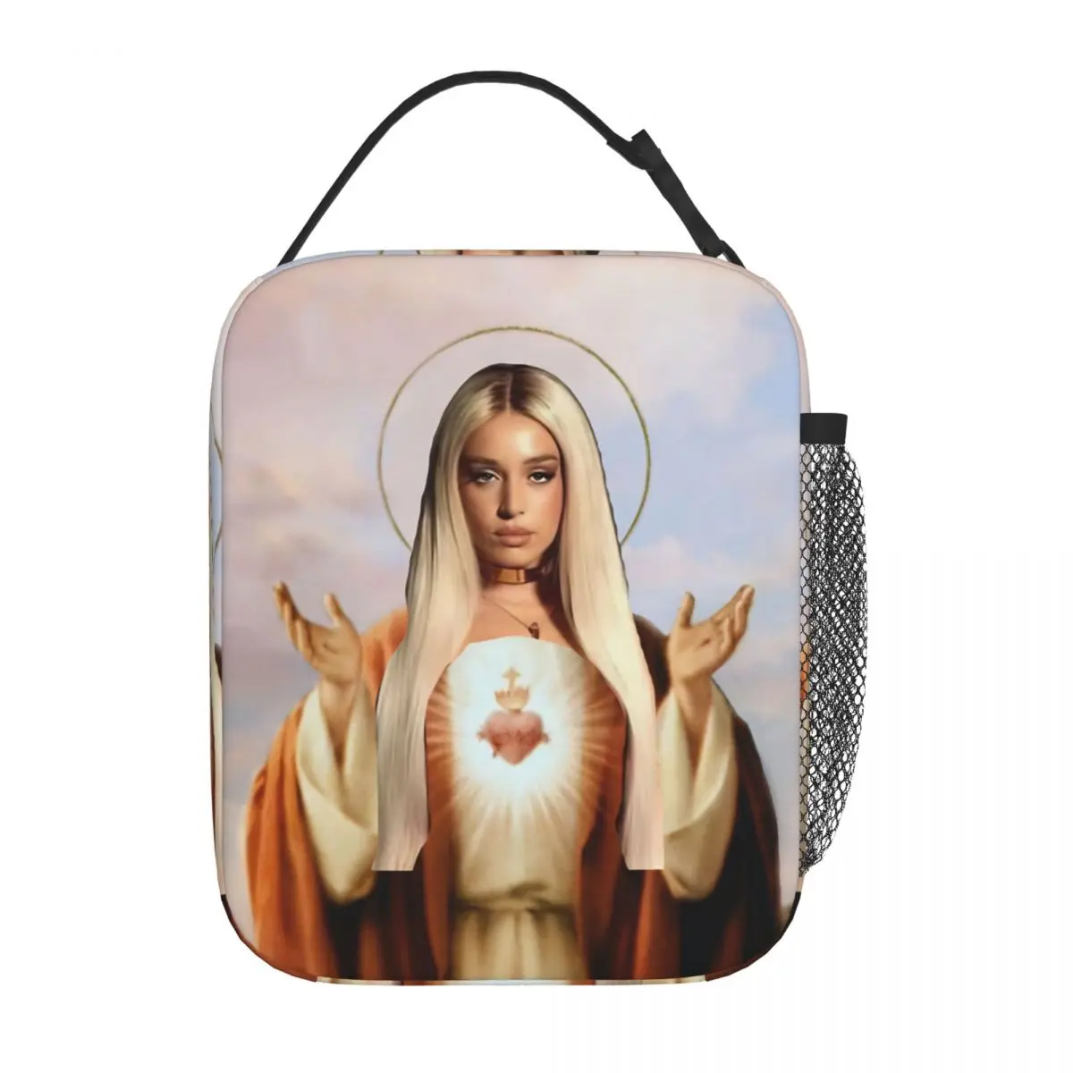 L-Lolas I-Indigos  Insulated Lunch Bags Cooler Bag Reusable Lunch Container High Capacity Lunch Box Tote Food Storage Bags