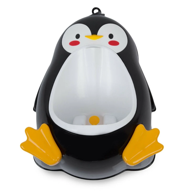 Baby Boy Potty Toilet Training Penguin Children Stand Vertical Urinal Boys Pee Infant Toddler Wall-Mounted