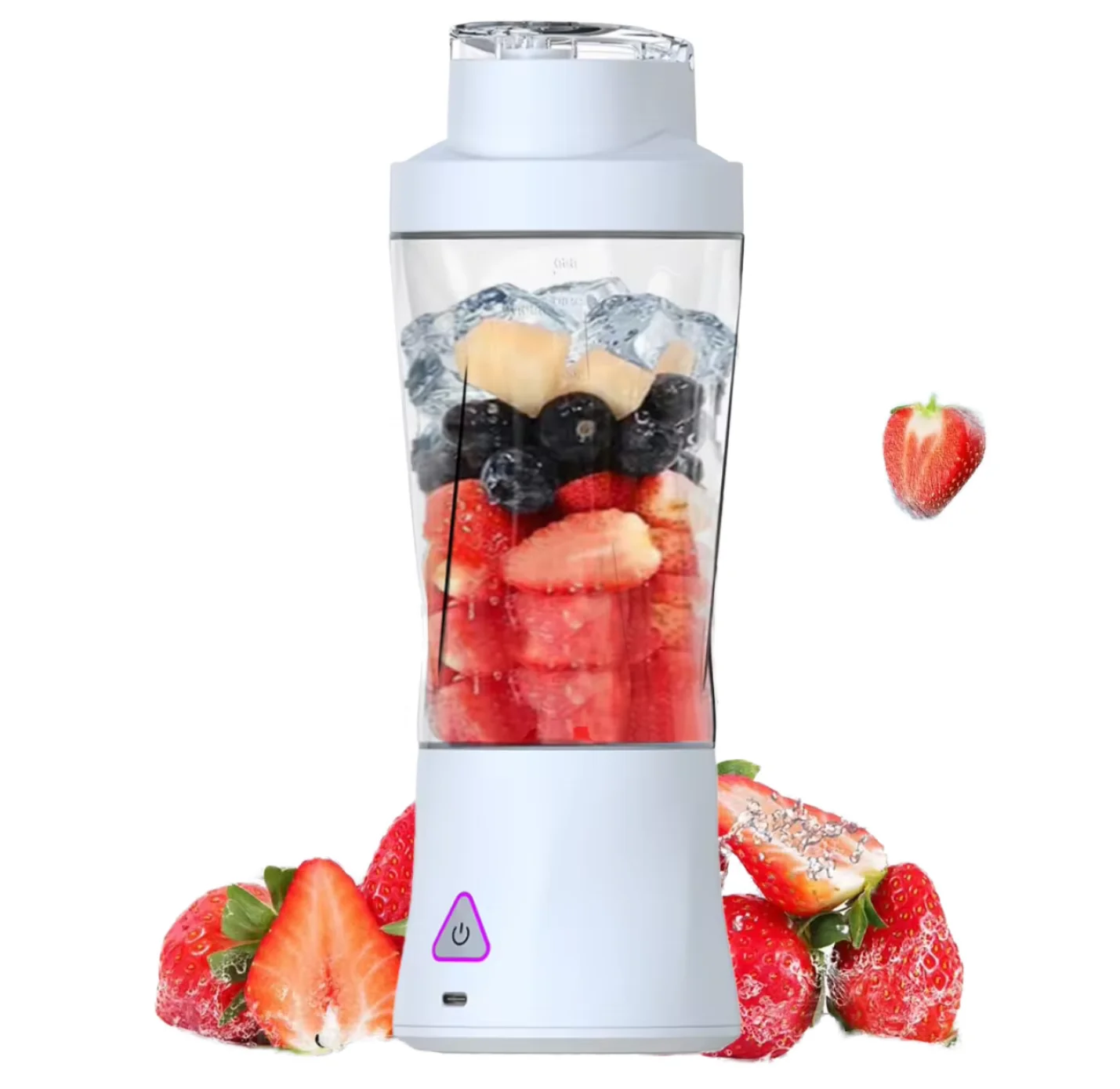 

Top Selling Portable Juice Blenders USB Fruit Extractor Mixer Travel Smoothies Blender for Ice Crushing Mixing Cup for Outdoor