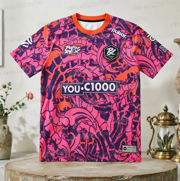Paper Rex 2526 Match Jerseys PRX Valorant Esports League Training Uniforms Fan Short-Sleeve T-Shirts FamilyMatching
