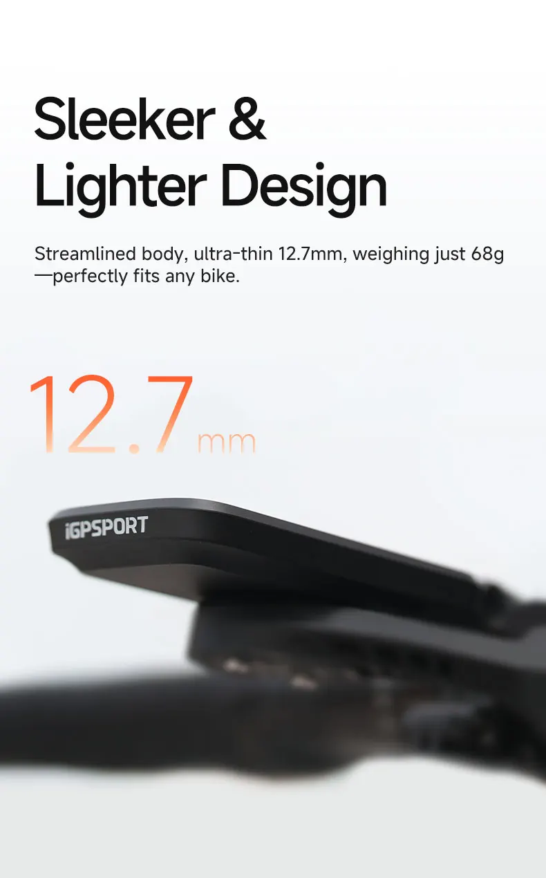 iGPSPORT BSC100Max Fahrradcomputer GPS Fahrradtacho Fahrrad Digitale Stoppuhr Radfahren Kilometerzähler Fahrradcomputer – Detail 4