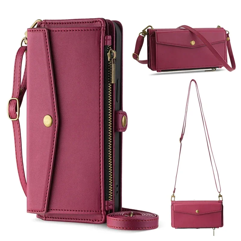 เคสกระเป๋าสตางค์หนังแบบฝาพับสำหรับ iPhone SE SE3 2020 x XS XR 6 6S 7 8 11 12 13 14 15 Pro Max PLUS เคสโทรศัพท์อเนกประสงค์