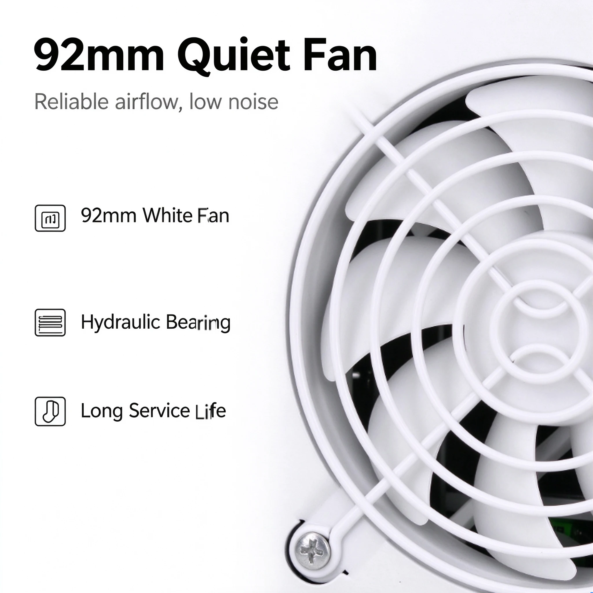 SFX PSU 400W/500W White Full Modular ATX Protocol 110V-240V 92mm Quiet Fan Mini ITX SFF Build POS System Easy Cable Management