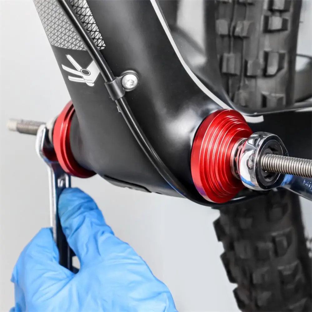 

Aluminum Alloy Headset Press-In Tool Anodizing CNC Bike Bearing Press Fit Bowl Set Center Axis Bike Headset Tool DIY Hand Tool