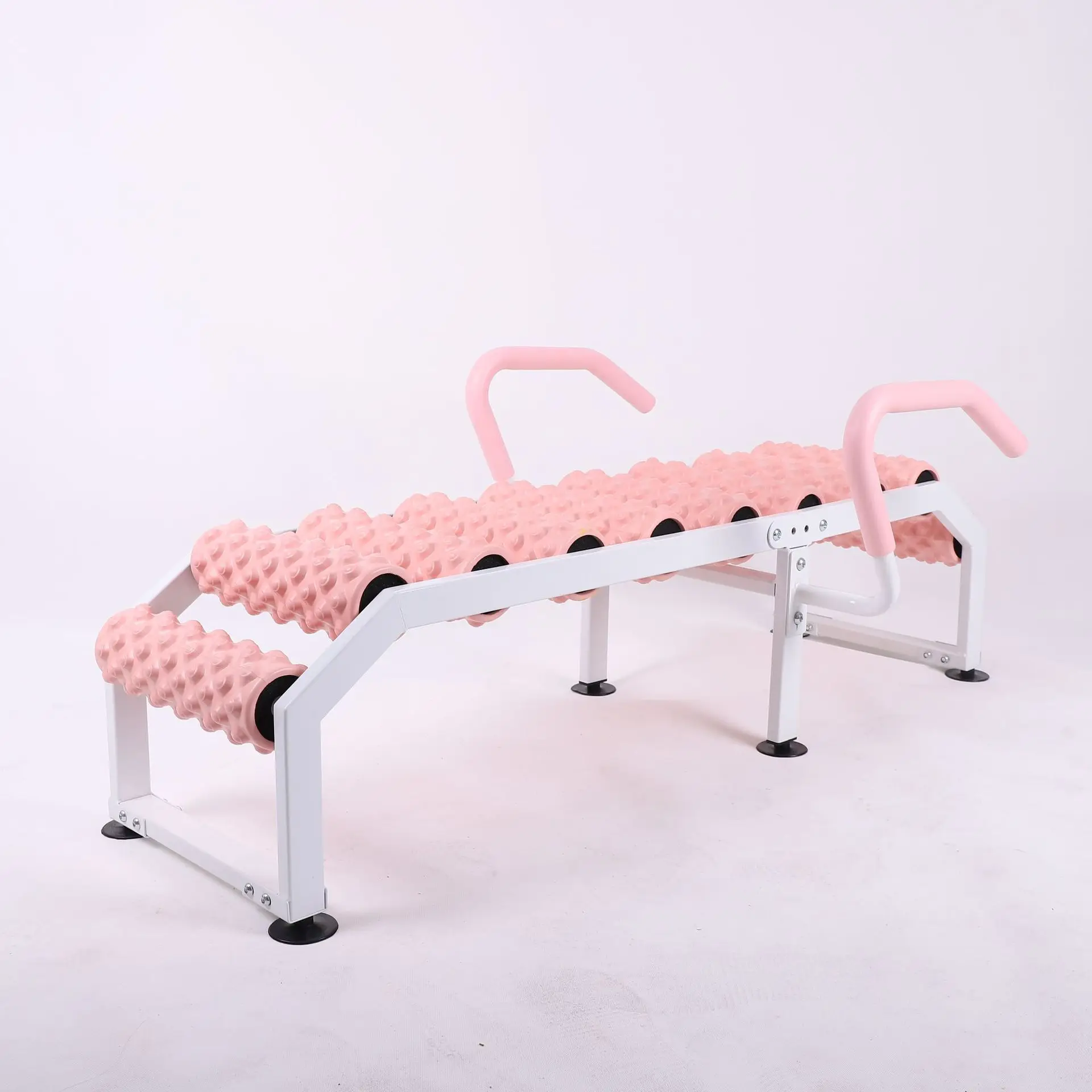 Full Body Stretch Massage Open Back Lower Waist Stretcher Yoga Wheel Muscle Relaxation Lumbar Spine Soothing Pilates Core Bed