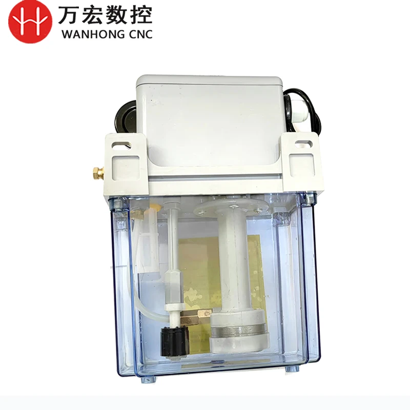 CNC 조각기 기계 윤활 시스템용 1.5L 탱크가 있는 220V 자동 윤활 오일 펌프