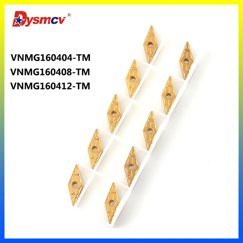 VNMG160404 VNMG160408 VNMG160412 TM T9125 Carbide Inserts100% Original High Quality CNC External TurningTool Lathe Cutting Tools