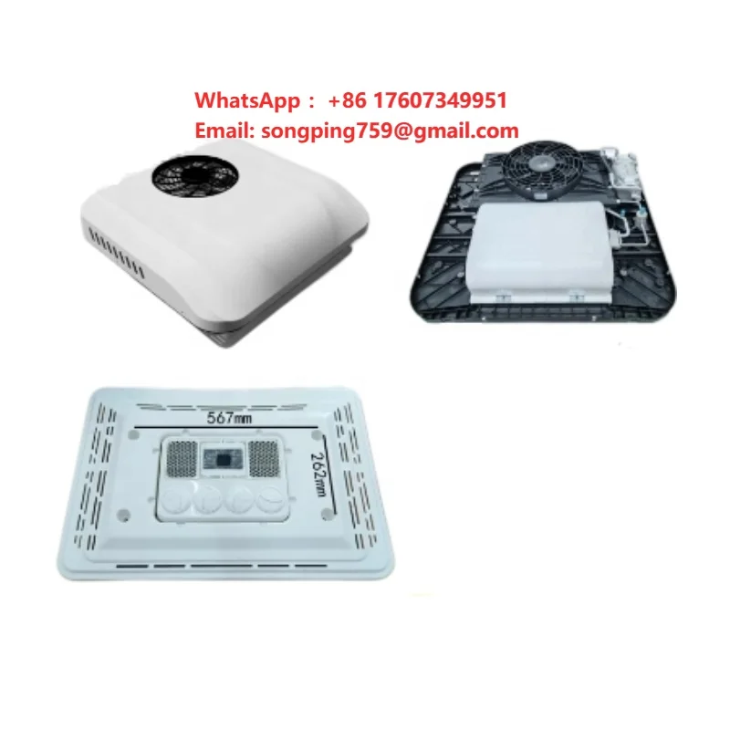 24 Volt Universal Auto Parking Conditioner 12V Truck Sleeper Battery Power Cab Conditioner with Air Conditioning