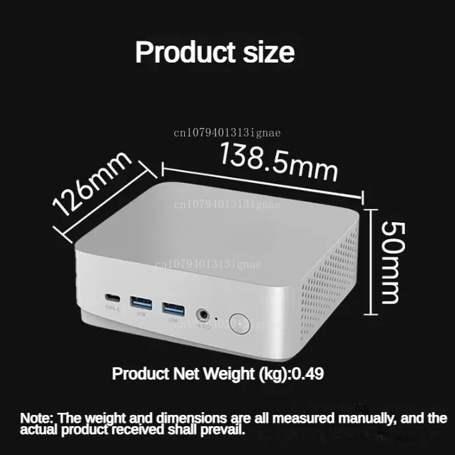 

Mini Host Computer High-Performance Ecological Business Home Office [Core i3-1215U] 16G+512G/D80 Single Host