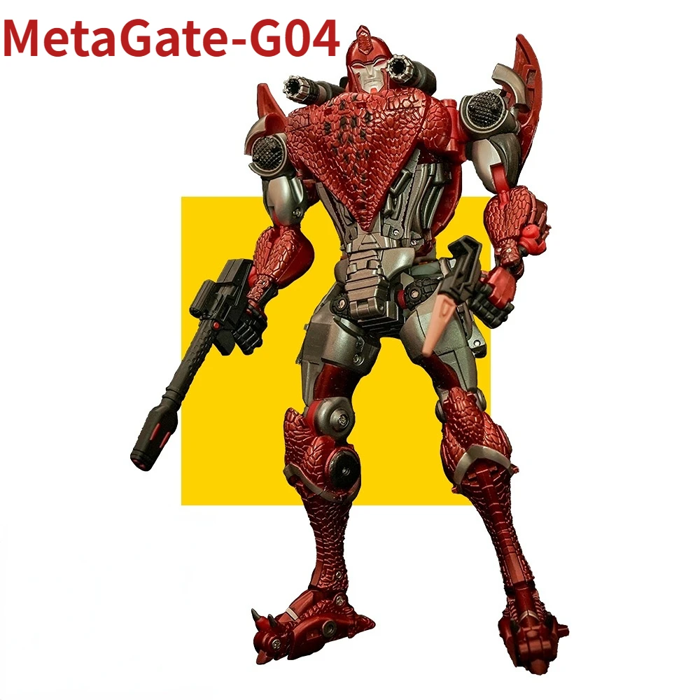 In Stock MetaGate-G04 G-04  AIR KING TERRORSAUR High Quality Robot Action Figure BW Super Warrior with Box