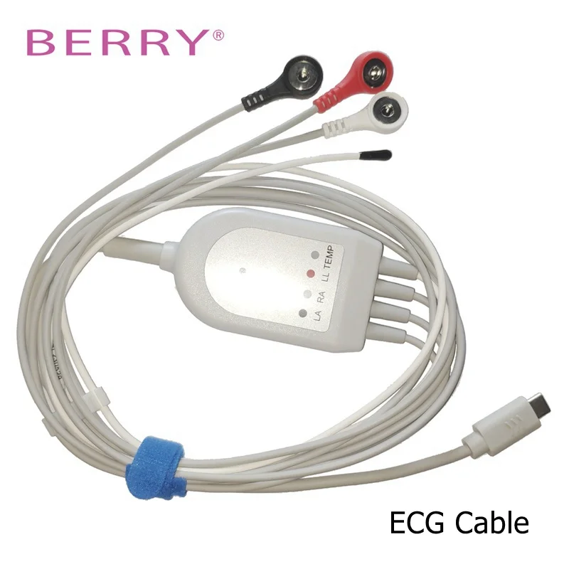 BERRY AM6200's Cables Sensors Reusable NIBP Cuff NIBP Tube Monitor Accessories Disposable Cuff Desk Stand Charger