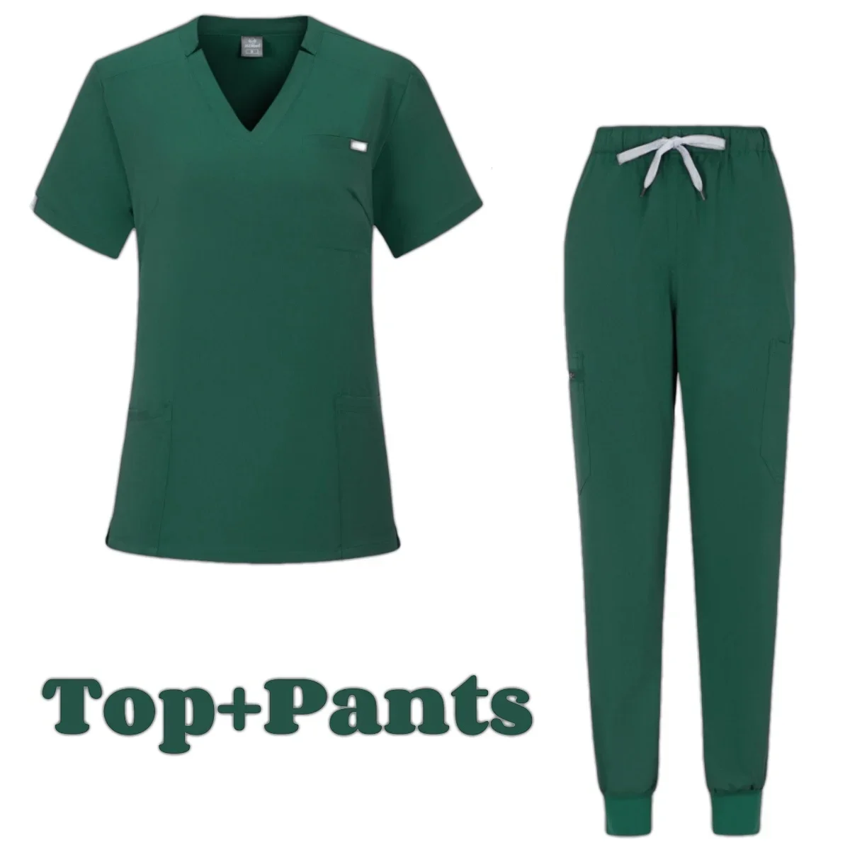 Kurzarm Krankenschwester Kleid Uniform Stilvolle Weibliche Frauen Binden Medizinische Peelings Krankenschwester Uniform Medizinische Spa Frauen Uniformen