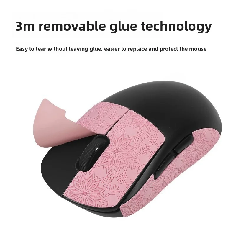 Adesivos de palma de cobertura completa antiderrapantes premium que absorvem o suor para Logitech G Pro Wireless 4 (GPW4) Mouse Essential Gaming Accessory