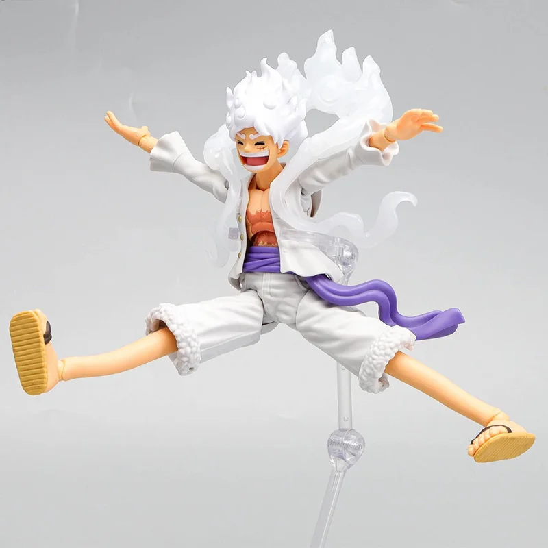 متوفر في المخزون بانداي S.H.Figuarts SHF قطعة واحدة MONKEY.D.LUFFY GEAR5 أطقم منمذجة شخصيات الحركة لعبة مجسمة هدية للأطفال #6