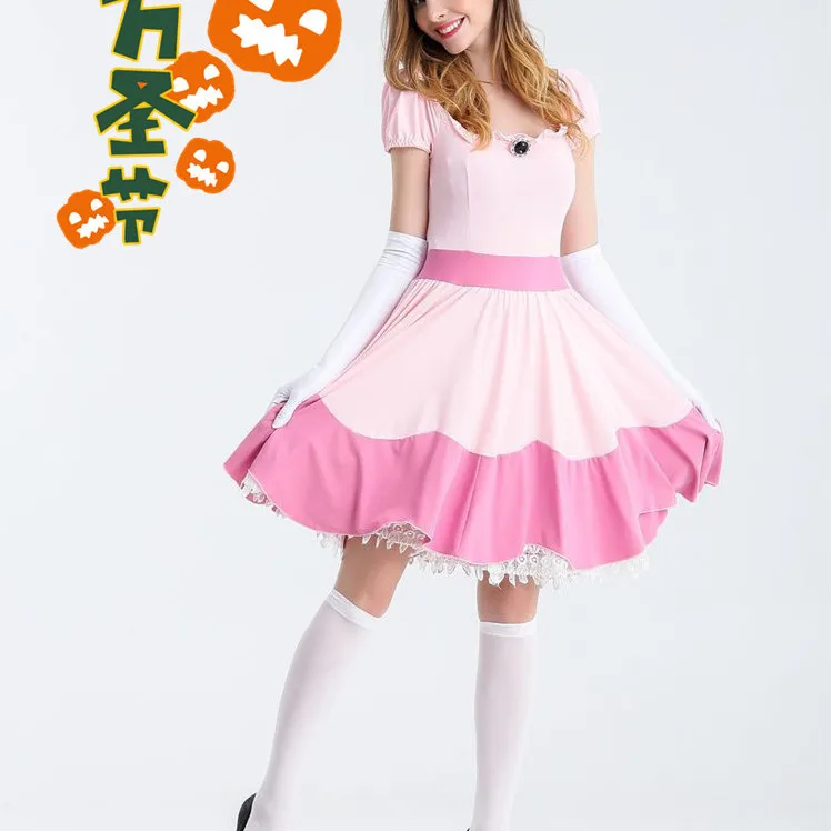 Princ Sneeuwwitje Kostuum Halloween Role-plang Club Cosplay Fairy T S orm Dames Traditioneel Etnisch Podium Cos...