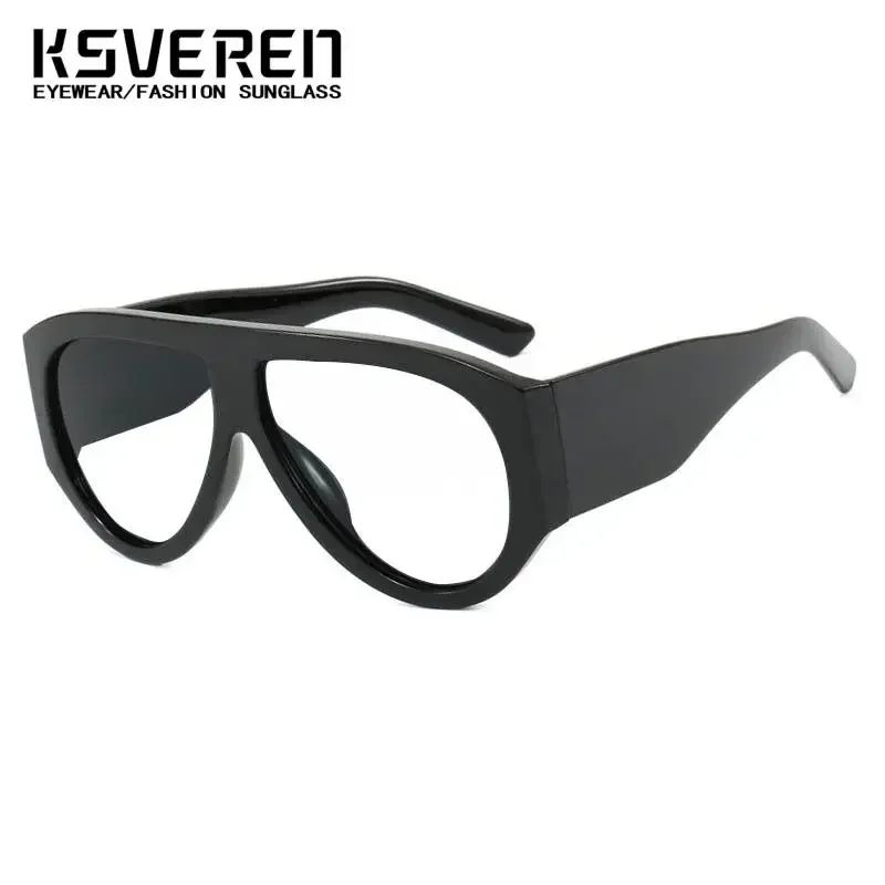 Large Frames Pilot Anti Blue Light Reading Glasses Men Women Finished Prescription Optical Glasses Female Single Focus Readers