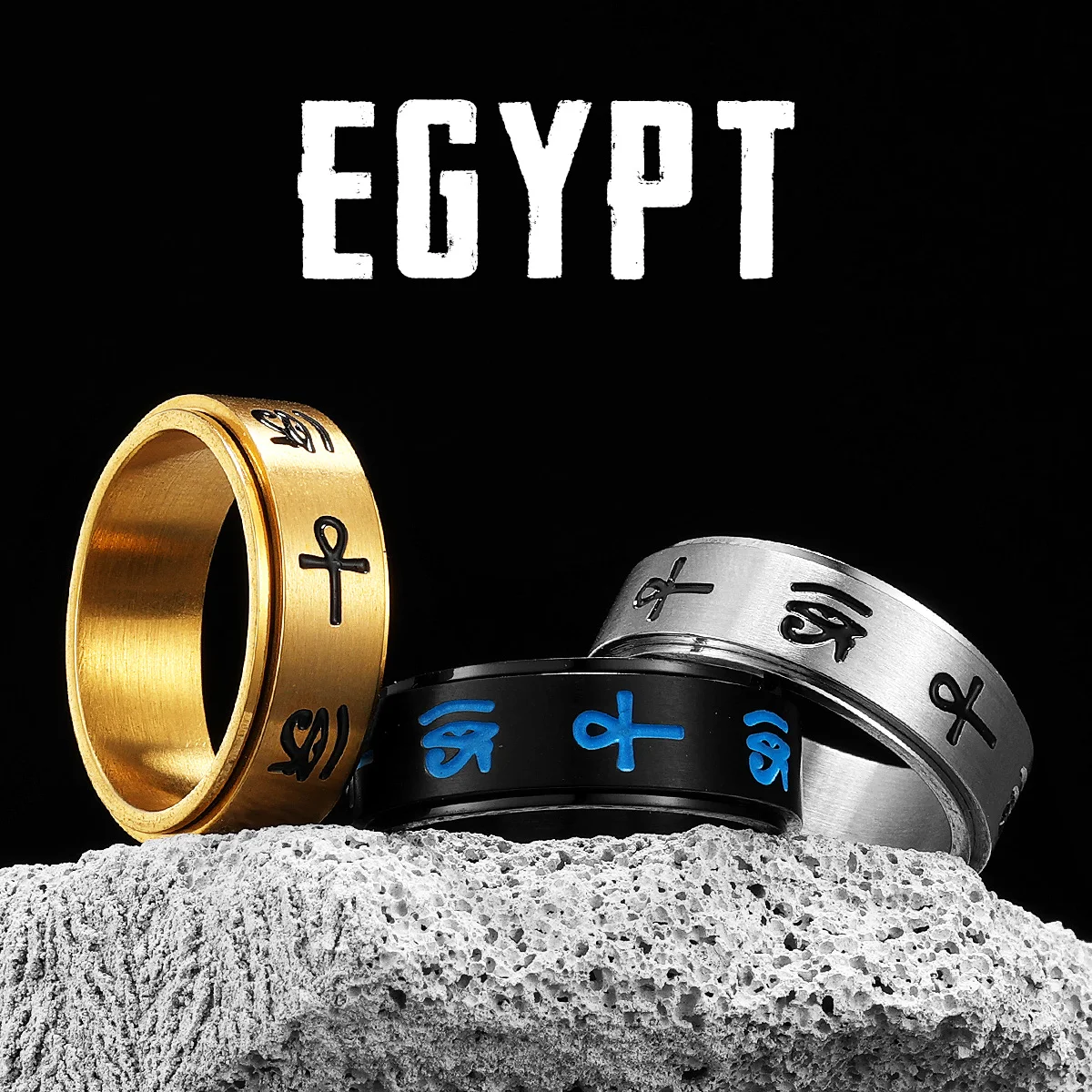 Men Accessories Egypt - Anillos de Ojo de Horus de