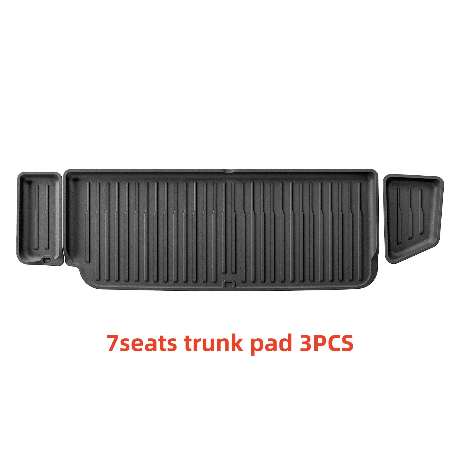 Für Tesla Model X 2024 5/6/7-Sitzer TPE 3D Autofußmatten Kofferraummatte Wasserdichter Schutz Linkslenker – Detail 17