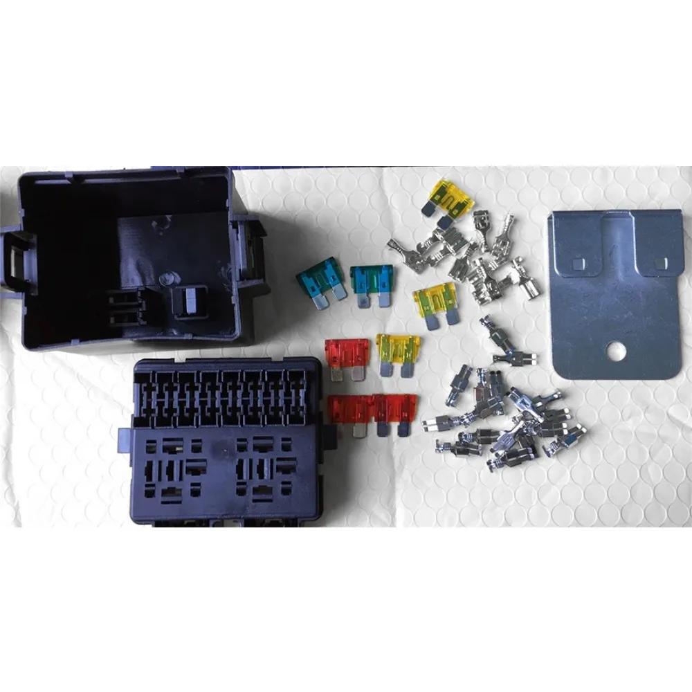 12V 2 Way Circuit Relay Blade Fuse Box Car Boat Auto Automotive Holder Kits 12v Estandar 3 Amp