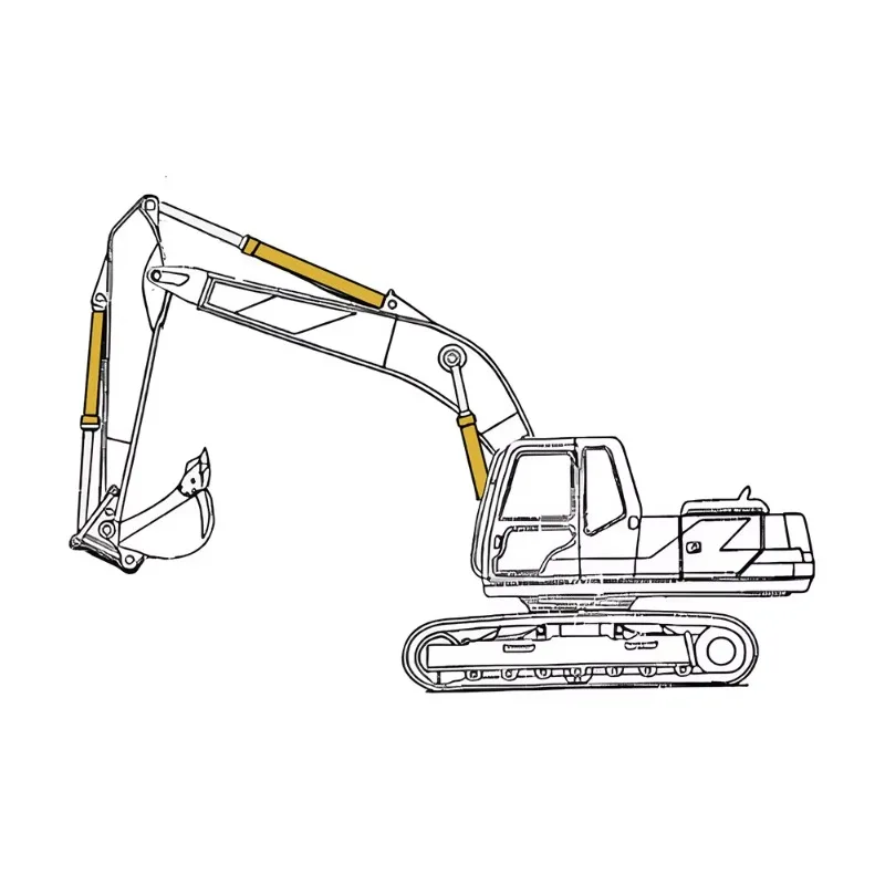 Premium Seamless Tube Excavator Bucket Hydraulic Cylinder Gland Oil Cylinder for High Intensity Landscaping Projects