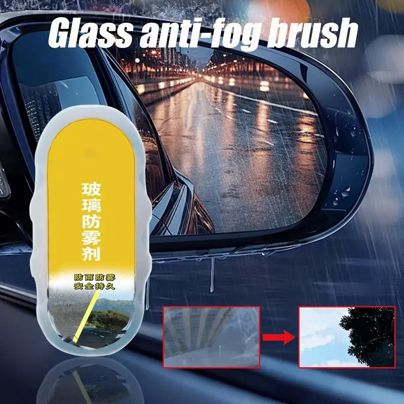 Anti-Fog Glass Cleaner Auto Window Fog Inhibitor Rainproof Solution For Car Windshield Glass Car Glass Defogger Agent Glass Mist