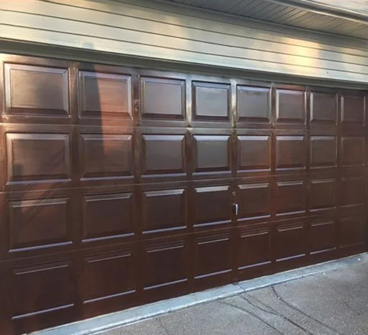 

Customized Remote control Garage rolling door Automatic Silent European style combination top-mounted mezzanine