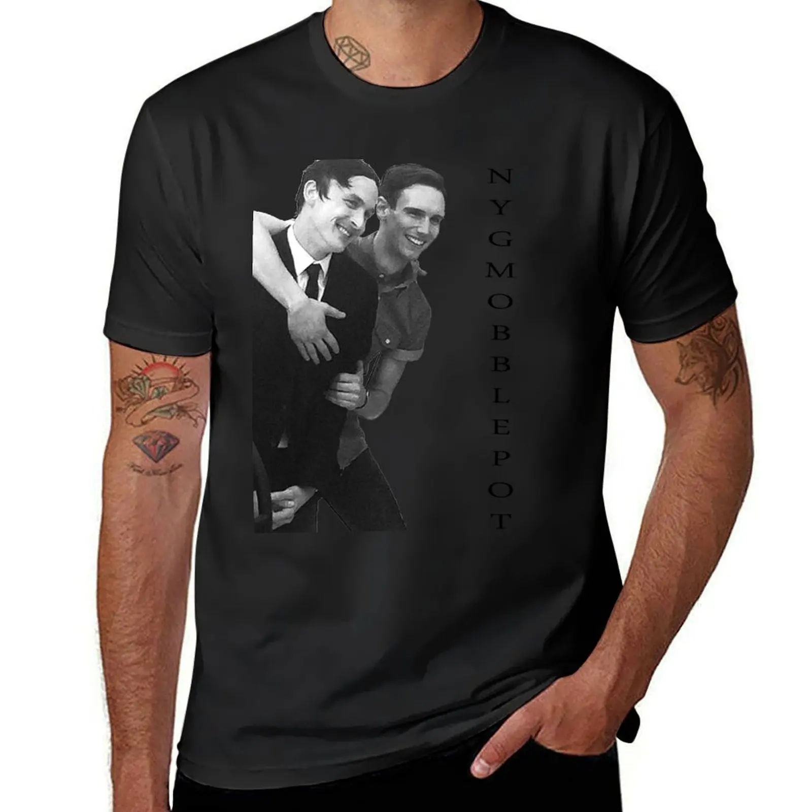 

Nygmobblepot T-Shirt Louboutins Funny t-shirt hippie clothes boys animal print tee shirts for men