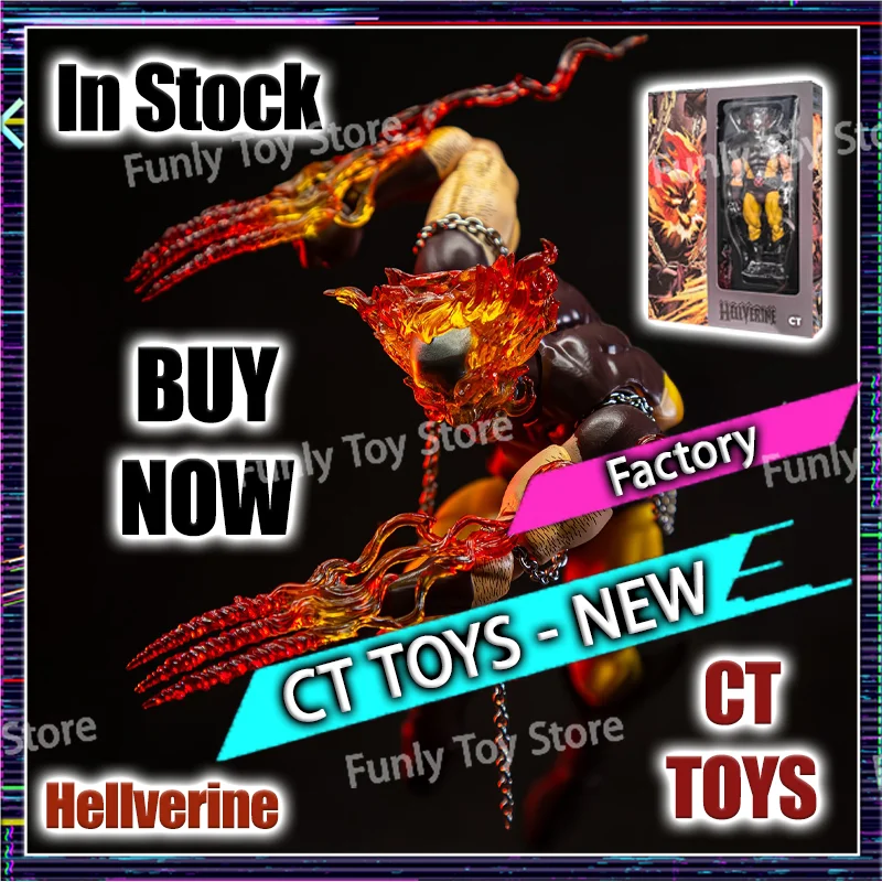 

In Stock Ct Toys Hellverine Figure Wolverine Mafex 096 138 X-Men Anime Action Figure Figurine Statue Model Customized Gifts Toys