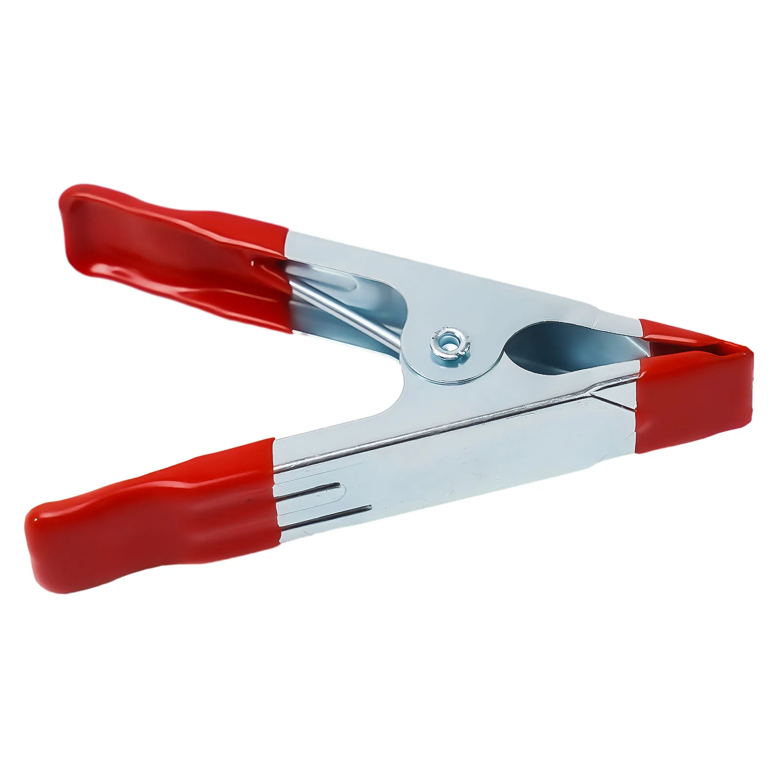 Workshop Equipment A-shaped Clip Spring Clamp Metal 2 4 6 Inch 2pcs Acccessories Red Color A-shaped Hand Tools