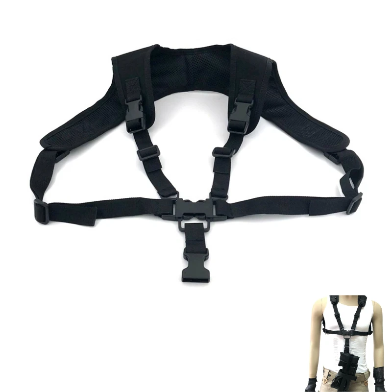 Outdoor Tactics P90 Suspension Gun Strap Quick Release Safety Rope Multi-purpose Vest Strap Hunting Gear