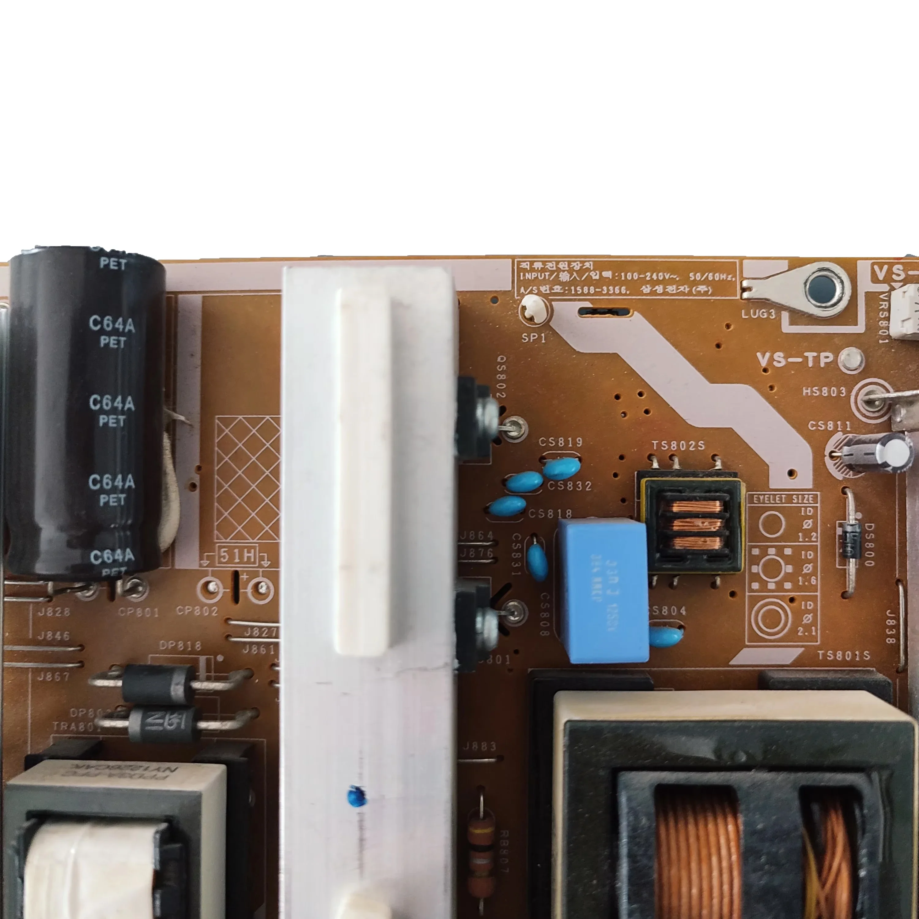 BN44-00508A = BN44-00508B Power Supply Board PSPF251501A P43HW_CSM P43HW_CDY for PN43E440A2F PS43E450A PN43E450A1F PS43E450A1W - Image 3