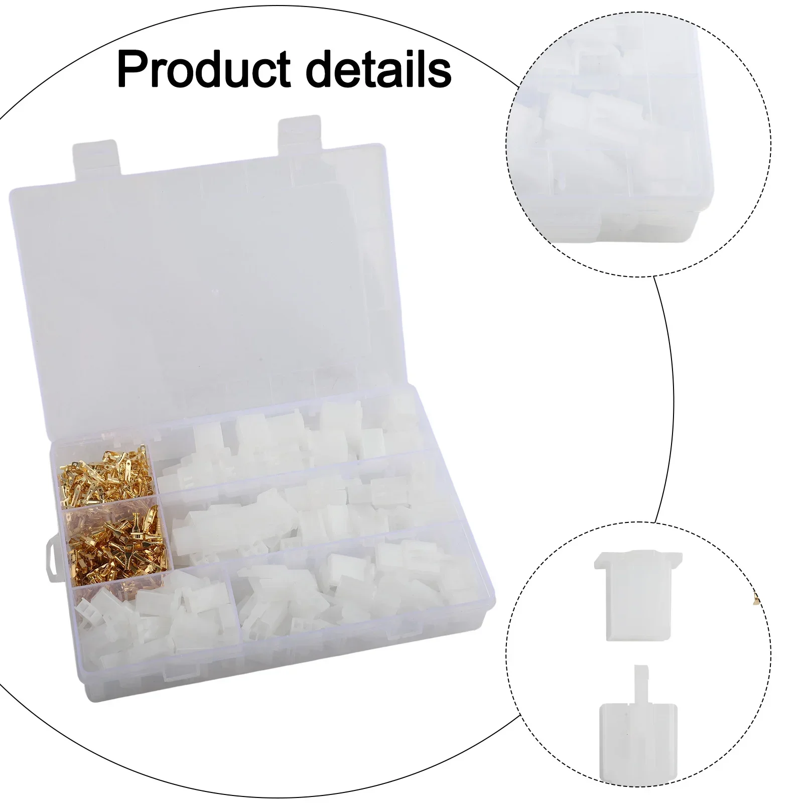 

Electrical Connections Crimp Cable Terminal Automotive Wiring Brass Lugs ABS Plastic Material Brass Cable Lugs