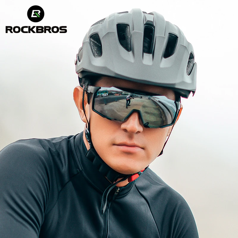 ROCKBROS Bicycle Glasses Polarized Len Bike Sunglasses Sun Protection Eyewear Glasses Men Women Sports MTB Road Cycling Goggles