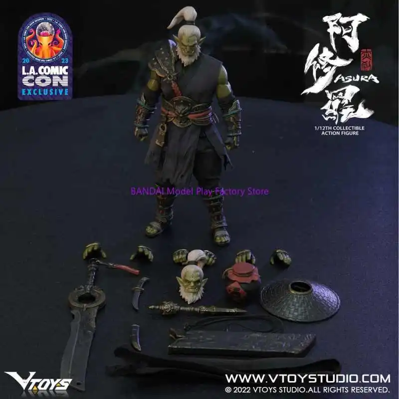 الأصلي في المخزون VTOYS VSD006 1/12 الجندي Asura 17 سنتيمتر مجموعة كاملة 6 ''لوس أنجلوس لعبة معرض محدود على ألعاب شخصيات فاخرة