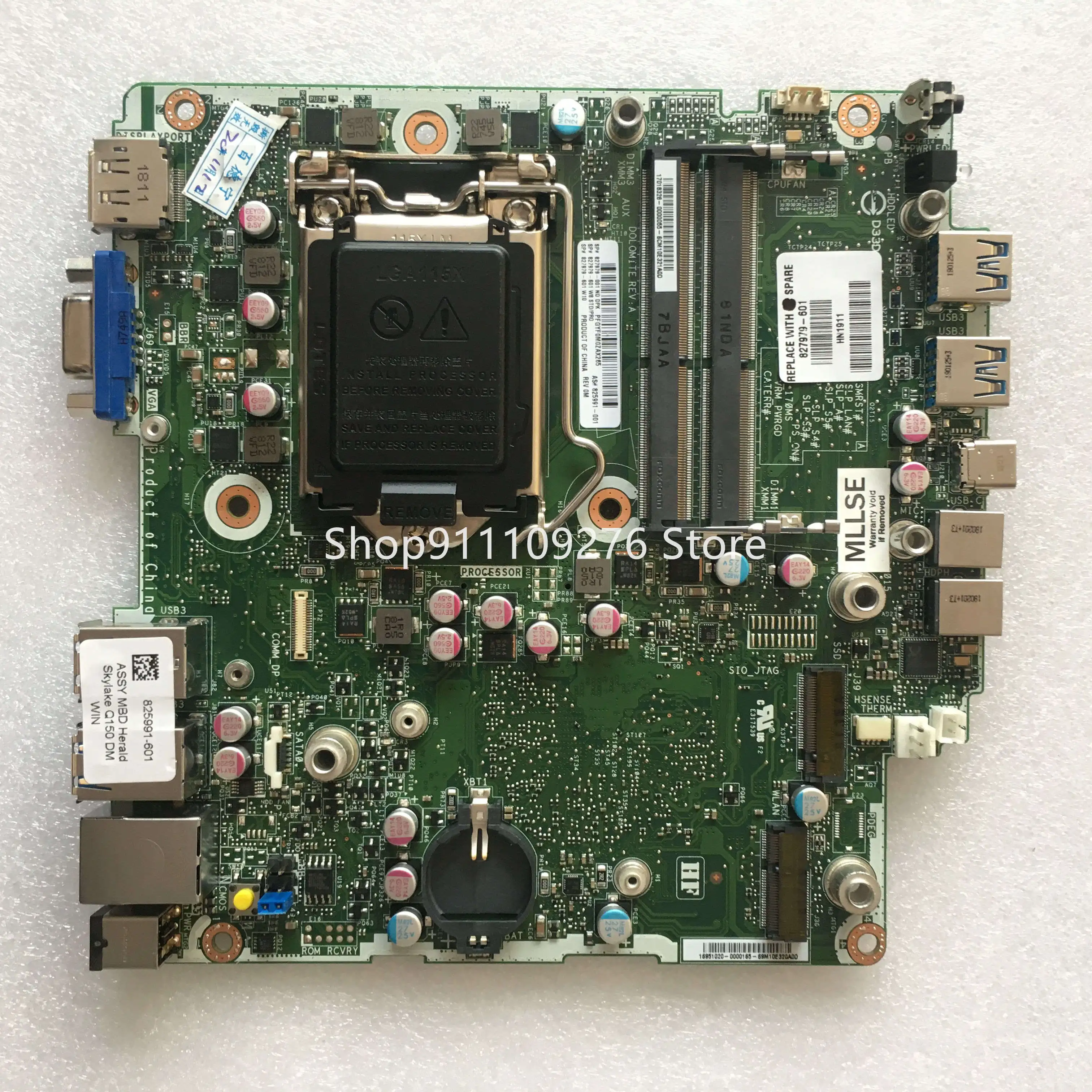 Original Motherboard for HP ProDesk 600 G2 DM motherboard 827979-001 825991-001