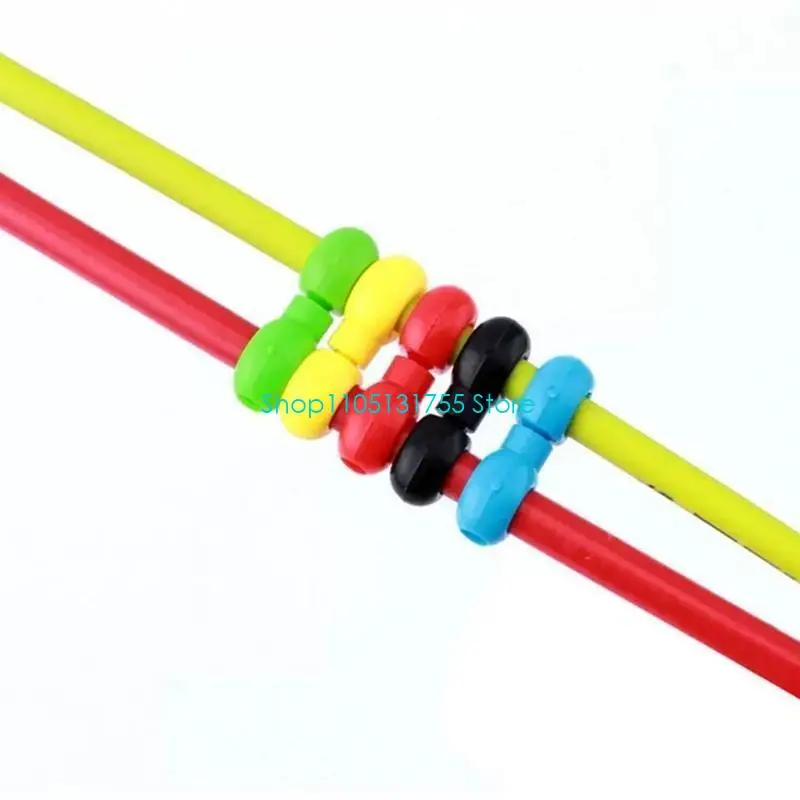 

K0EF 10lots Bicycles Brake Line Clamps Multipurpose Bicycles Clip Alloys Cables Clamps Road Bike Accessories