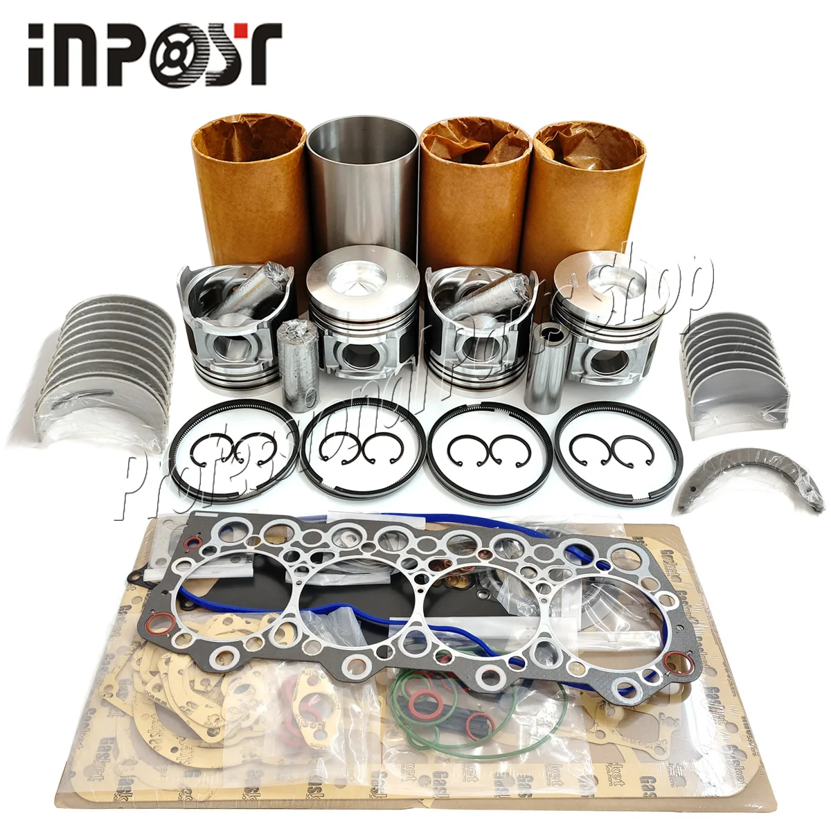 New Overhaul Rebuild Kit For Mitsubishi 4D35 4D35T Engine