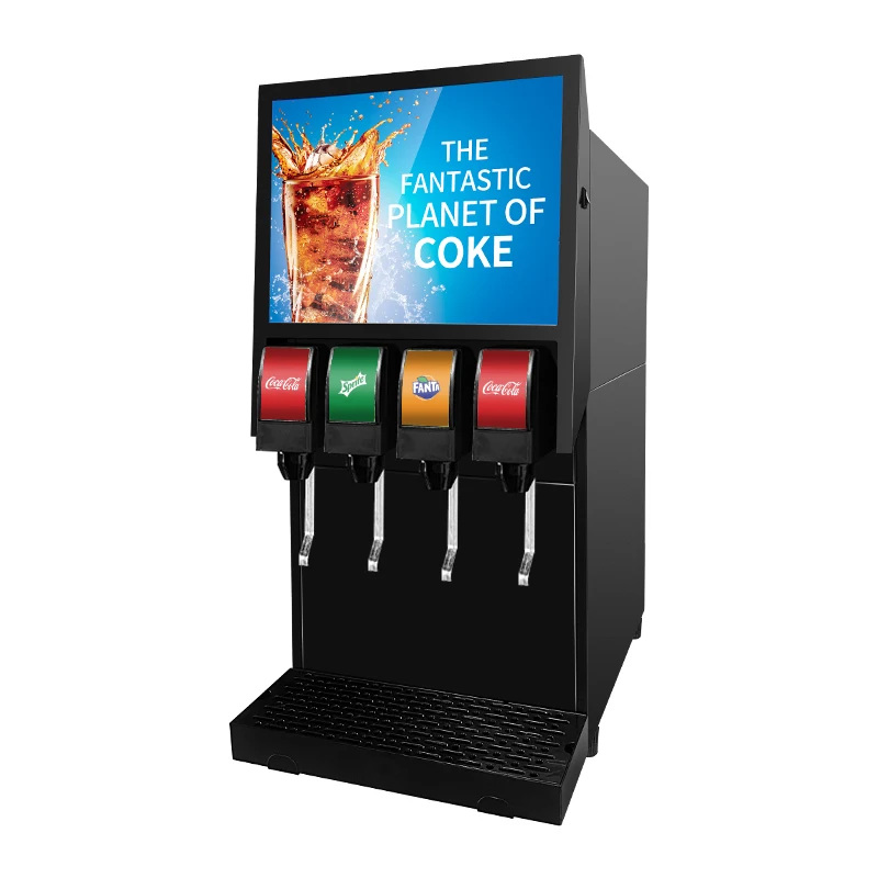 يوان يين بوست مزيج موزع المشروبات الغازية 3 نكهات الصودا نافورة آلة الكولا صنع وظيفة التبريد #3