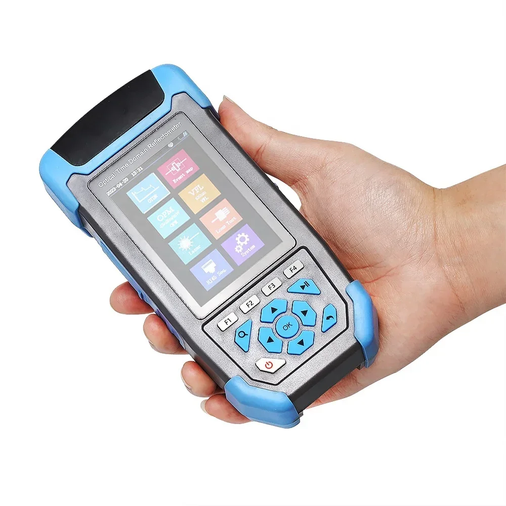 

Mini OTDR Handle SM MM 24/22dB 1310 1550nm Optical Fiber Optic Cable Testing Equipment for Gpon Network Used Ftth UPC Polished