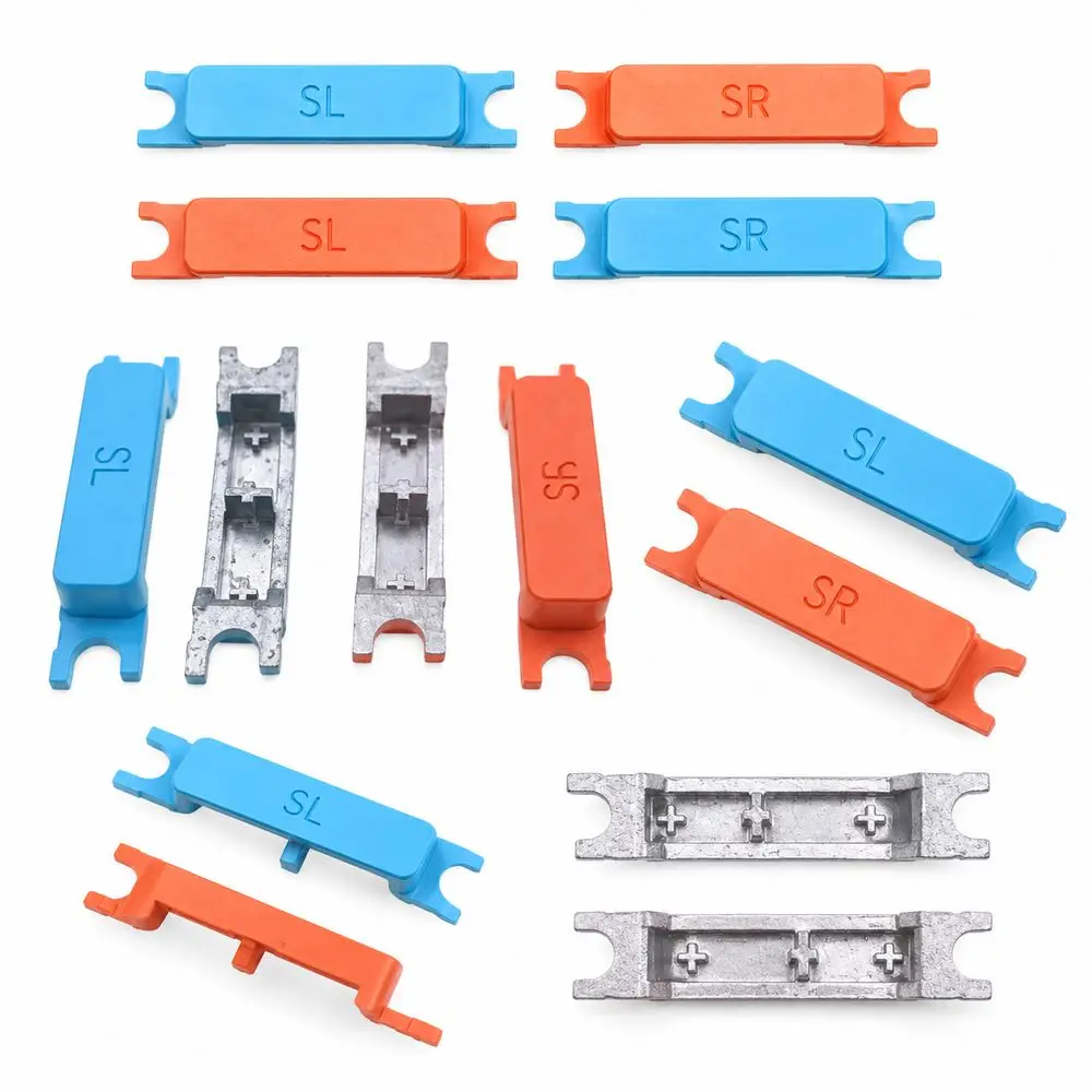 4pcs/Set Metal SL SR Buttons Raised Button Replacement Controller Shoulder Buttons Left Right Set for Nintendo Switch 2 Joy-Con