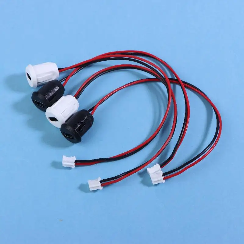 2/5/10PCS USB-C Connector Type-C Female Chassis 2 Pin Type-C Female Socket Connector Waterproof Jack Female Charging Port 3A